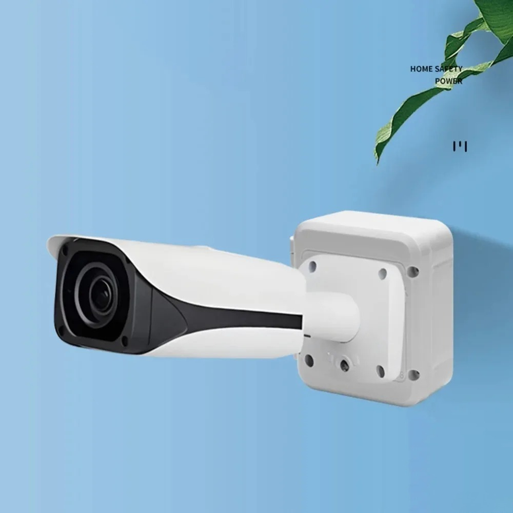 Outdoor Power Cable Junction Box - กล่องกันน้ำสำหรับกล้องวงจรปิด สายวิดีโอ สายจ่ายไฟ ป้องกันอุปกรณ์อิเล็กทรอนิกส์กลางแจ้ง สีขาว