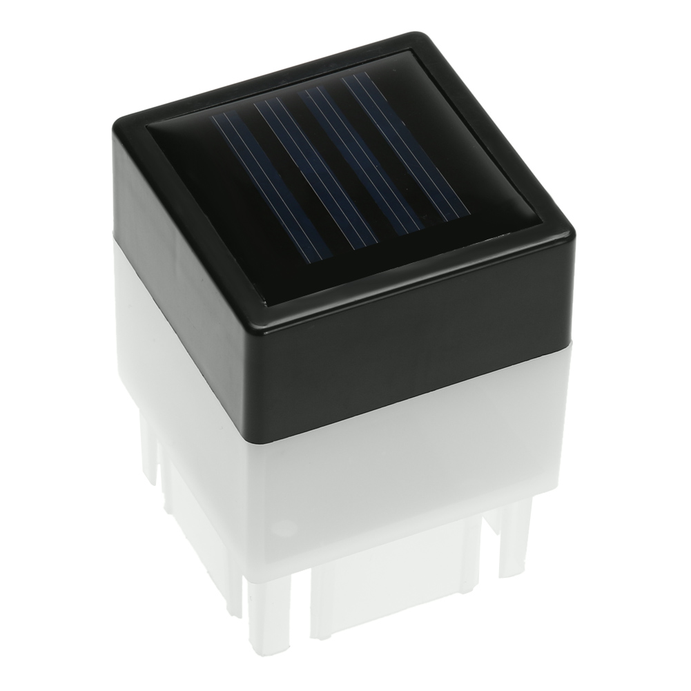 Outdoor Power Head - โคมไฟ LED พลังงานแสงอาทิตย์ติดเสาหัวเสาเสาสำหรับตกแต่งสวนภูมิทัศน์สนามหญ้า
