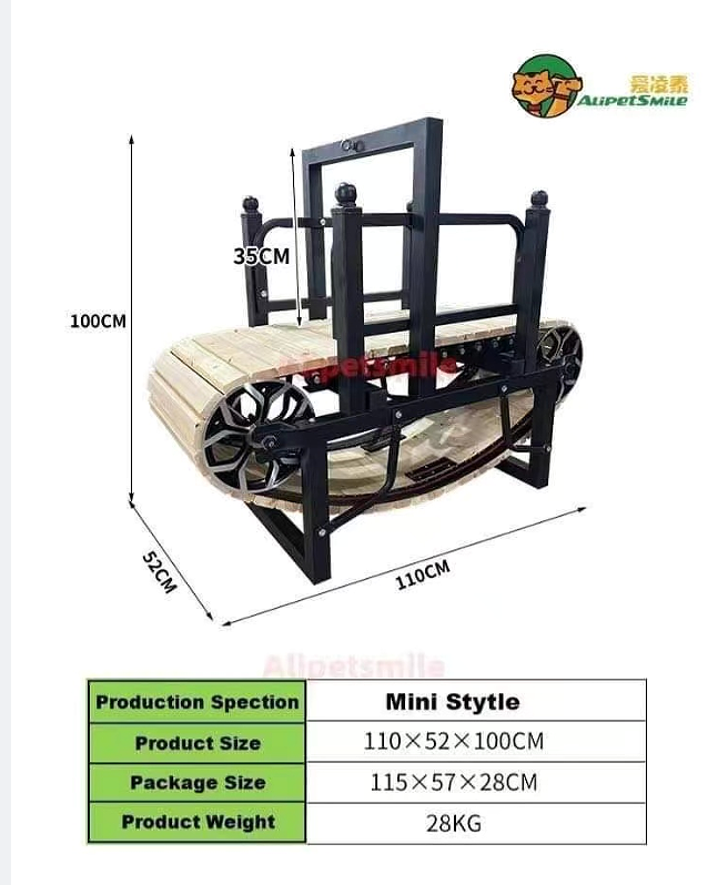 ลู่วิ่งสุนัขคุณภาพสูง ทำจากโลห - Quality Outdoor Power Equipment บทวิจารณ์และราคา