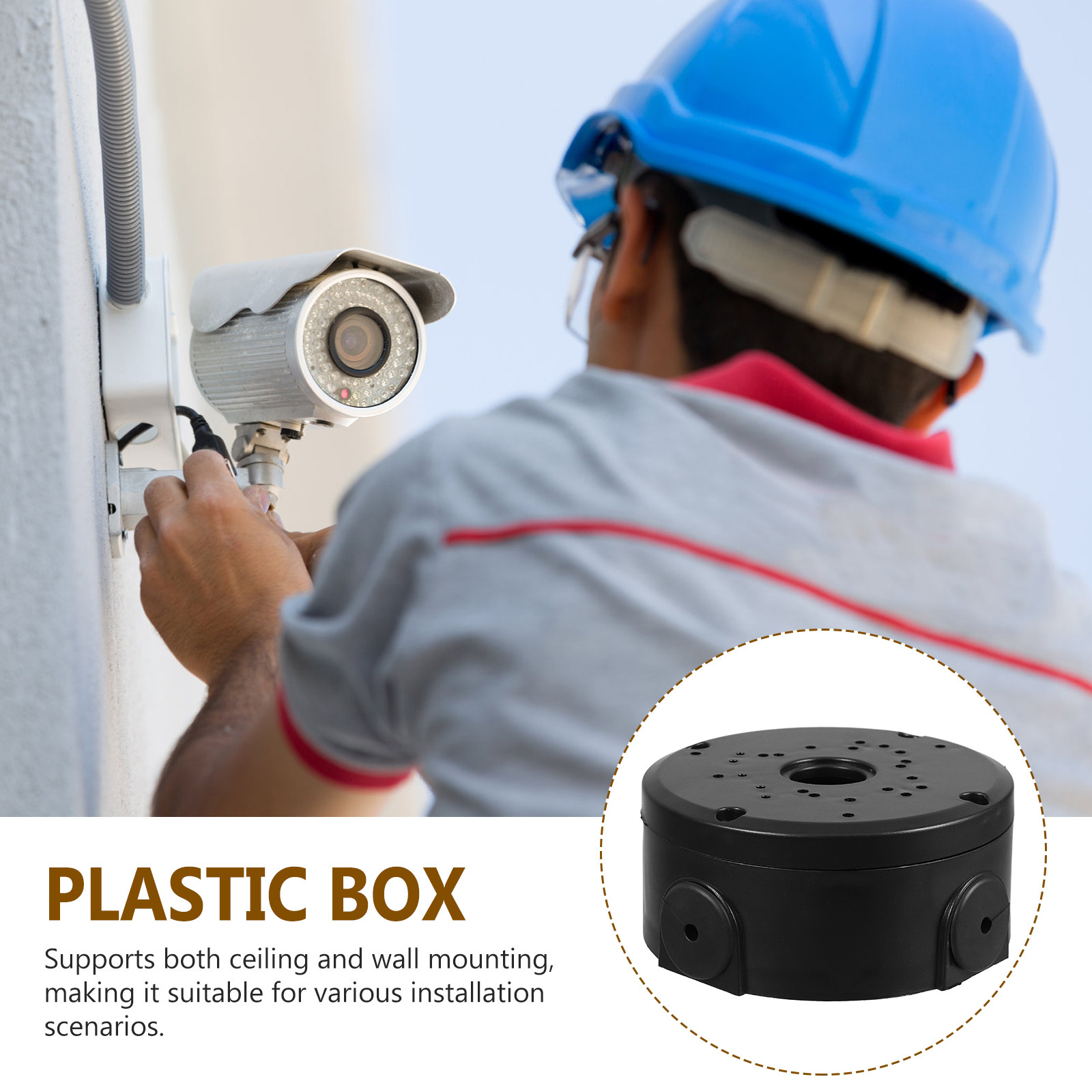 ขายึดสายไฟแบบโดมสำหรับติดเพดาน - Outdoor Power Cable Junction Box บทวิจารณ์และราคา