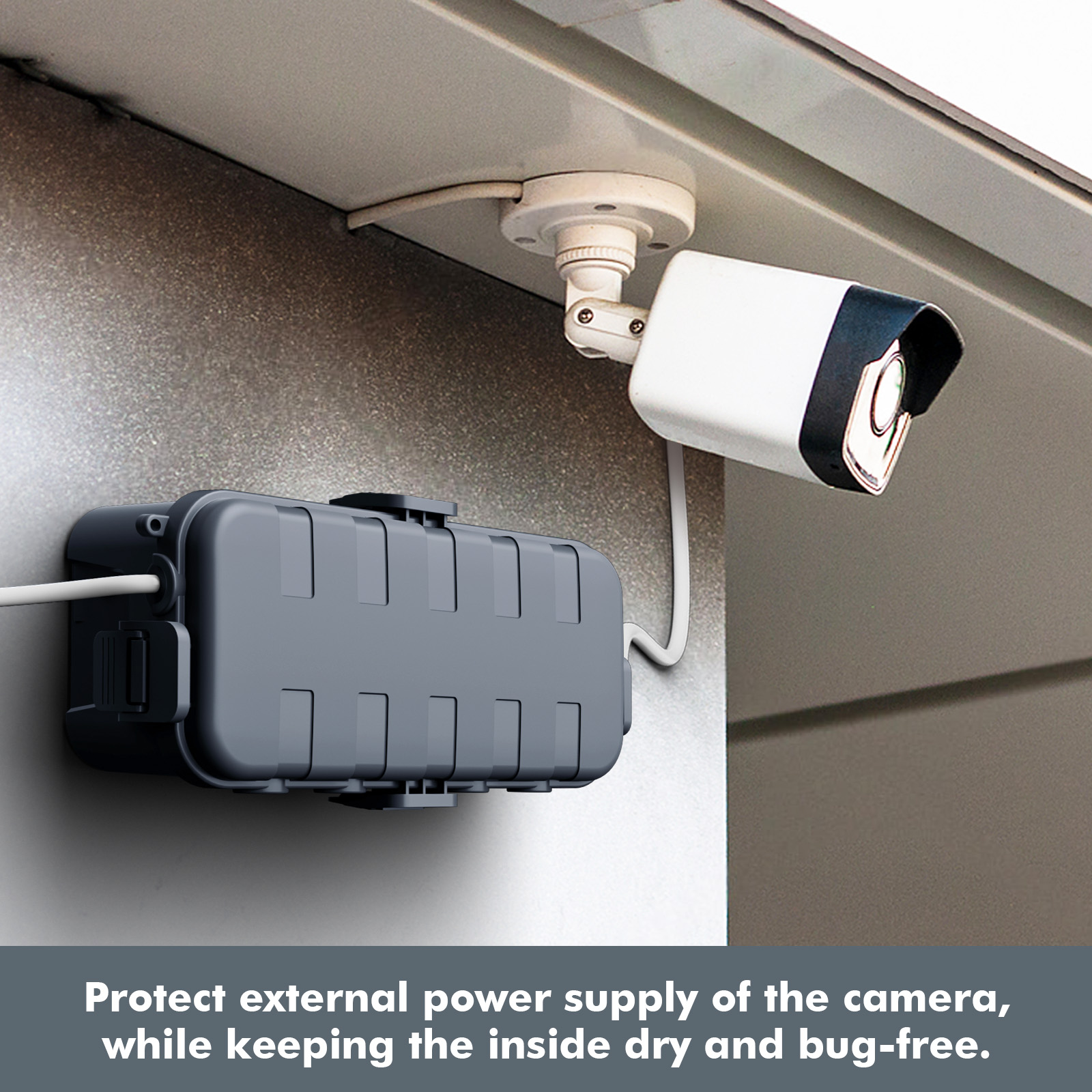 กล่องไฟฟ้ากลางแจ้ง ฝาครอบสายไฟ - Outdoor Power Strip With Cover บทวิจารณ์และราคา