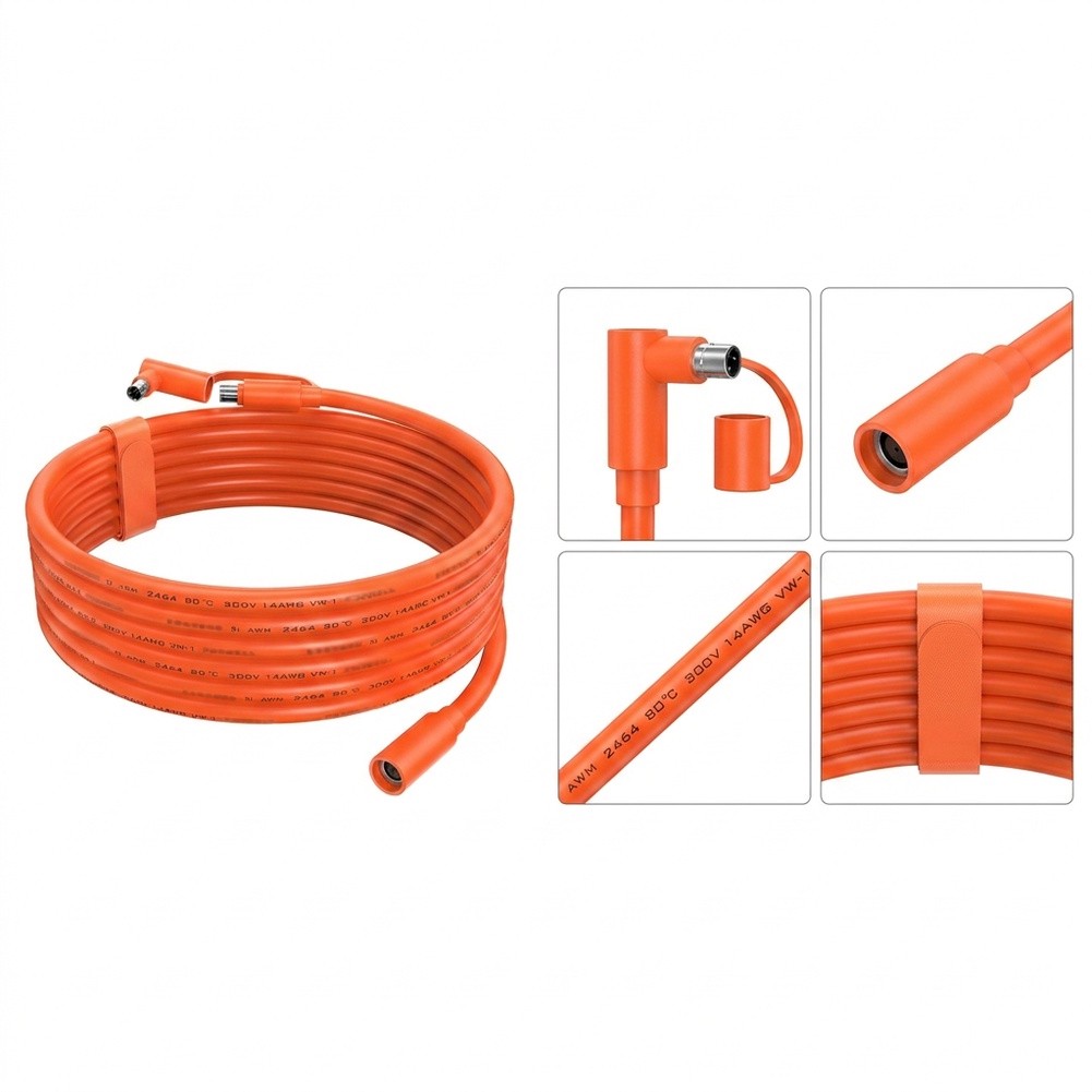 สายต่อพ่วงโซลาร์เซลล์ 10 ฟุต 1 - Power Outdoor Jackery บทวิจารณ์และราคา