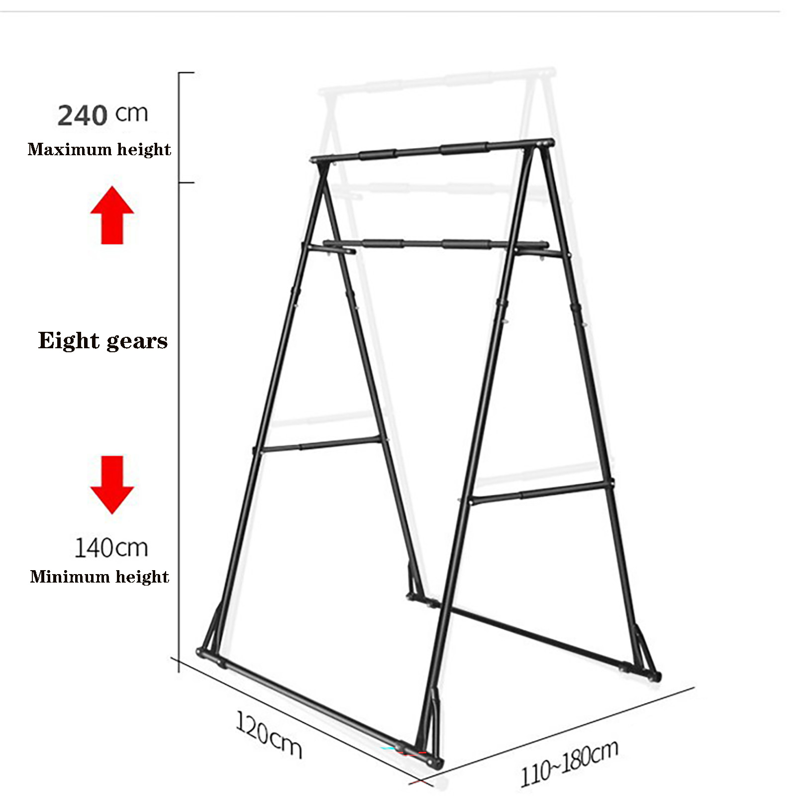 บาร์โหนคุณภาพดีสำหรับออกกำลังก - Quality Outdoor Power Equipment บทวิจารณ์และราคา