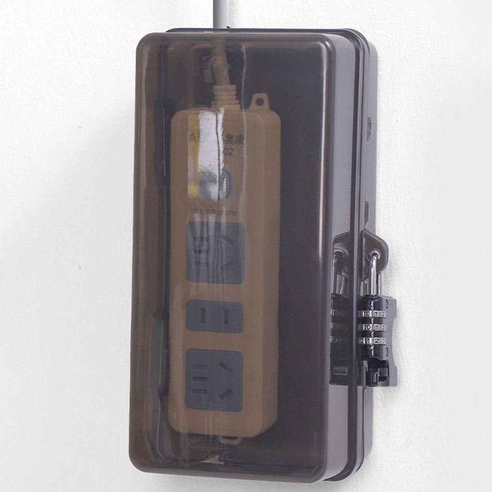 กล่องปลั๊กพลาสติกทนทาน ป้องกัน - Outdoor Power Strip With Cover บทวิจารณ์และราคา
