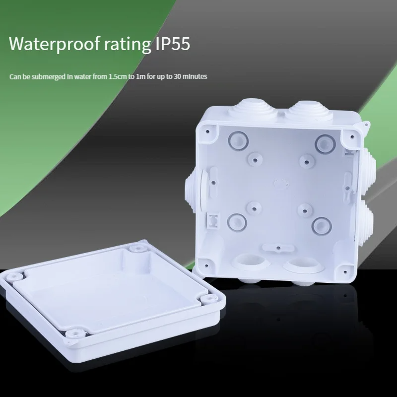 กล่องกันน้ำพลาสติกสำหรับใช้งาน - Outdoor Power Cable Junction Box บทวิจารณ์และราคา