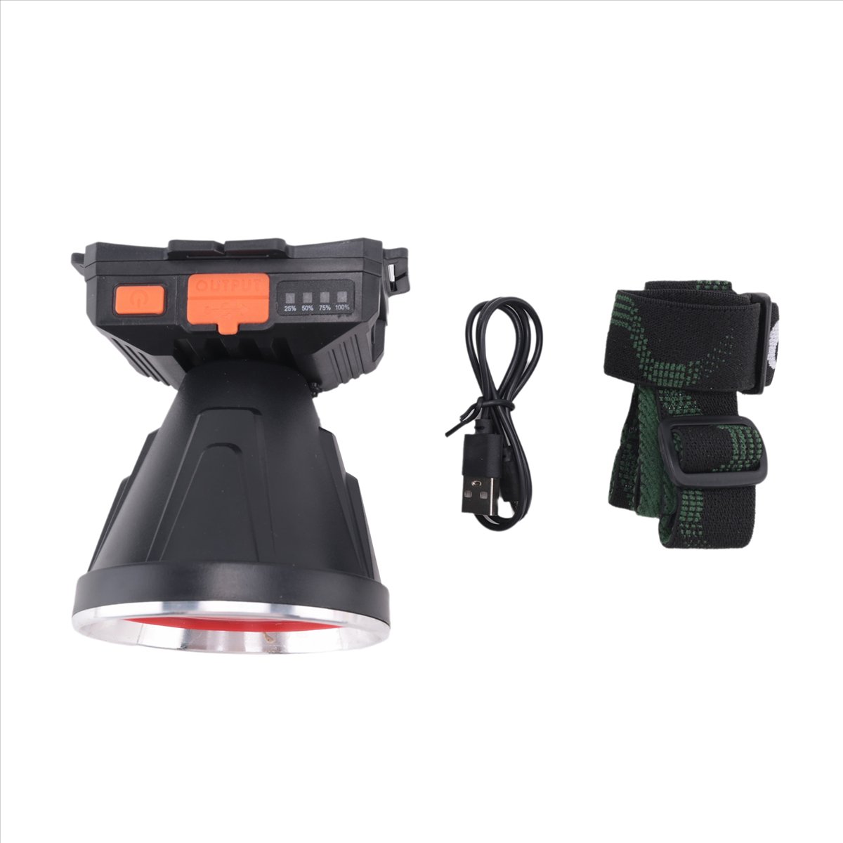 ไฟฉายคาดศีรษะ LED กำลังสูง AD4 - Outdoor Power Head บทวิจารณ์และราคา