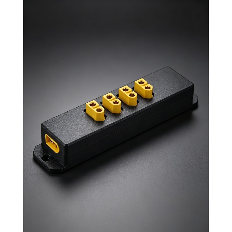 แผงจ่ายไฟ 4 ช่องทาง XT60 1 ชิ้ - Outdoor Power Distribution Board บทวิจารณ์และราคา