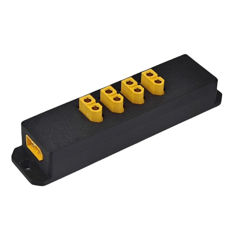 แผงจ่ายไฟ 4 ช่องทาง XT60 1 ชิ้ - Outdoor Power Distribution Board บทวิจารณ์และราคา