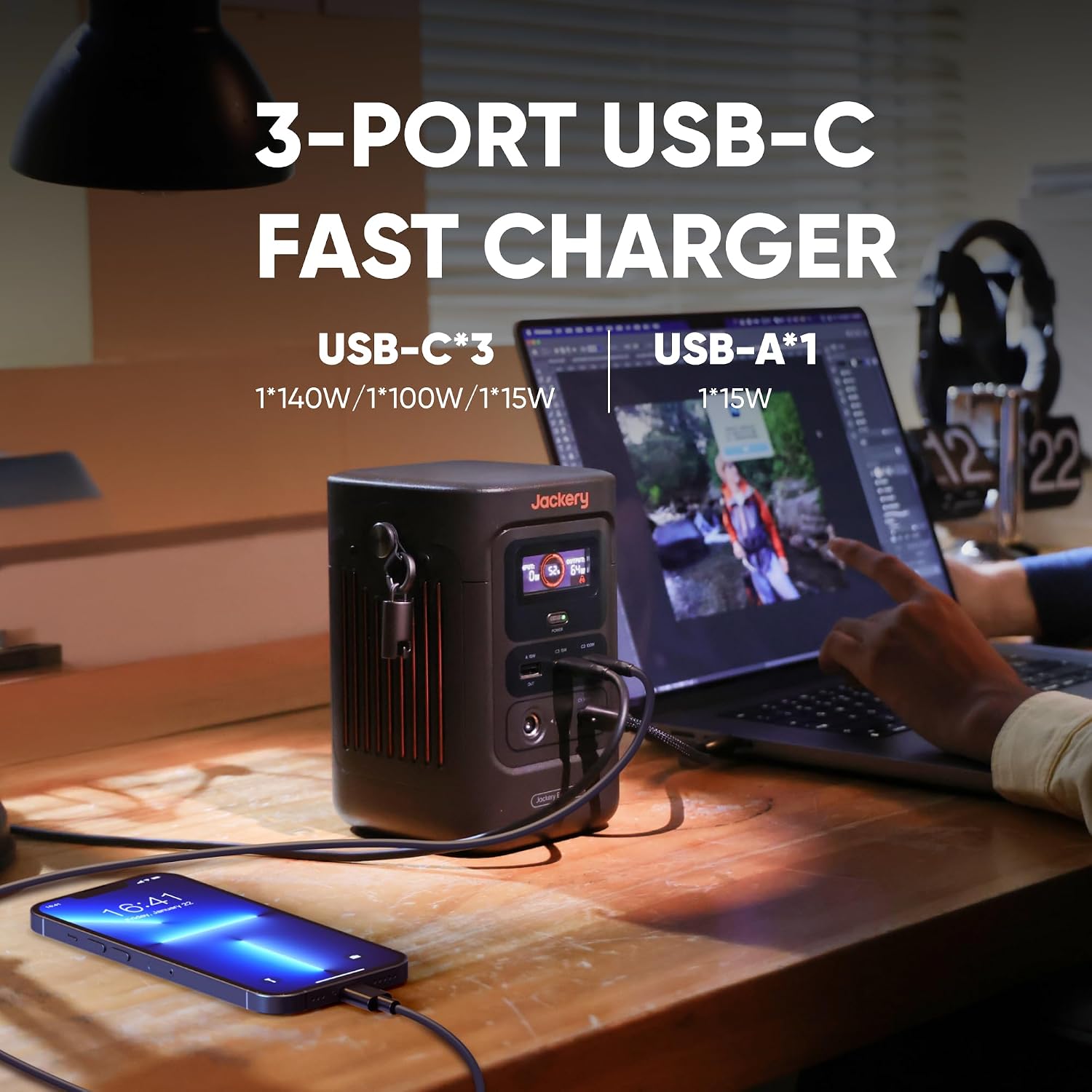 แบตเตอรี่สำรองไฟ Jackery รุ่น  - Power Outdoor Jackery บทวิจารณ์และราคา