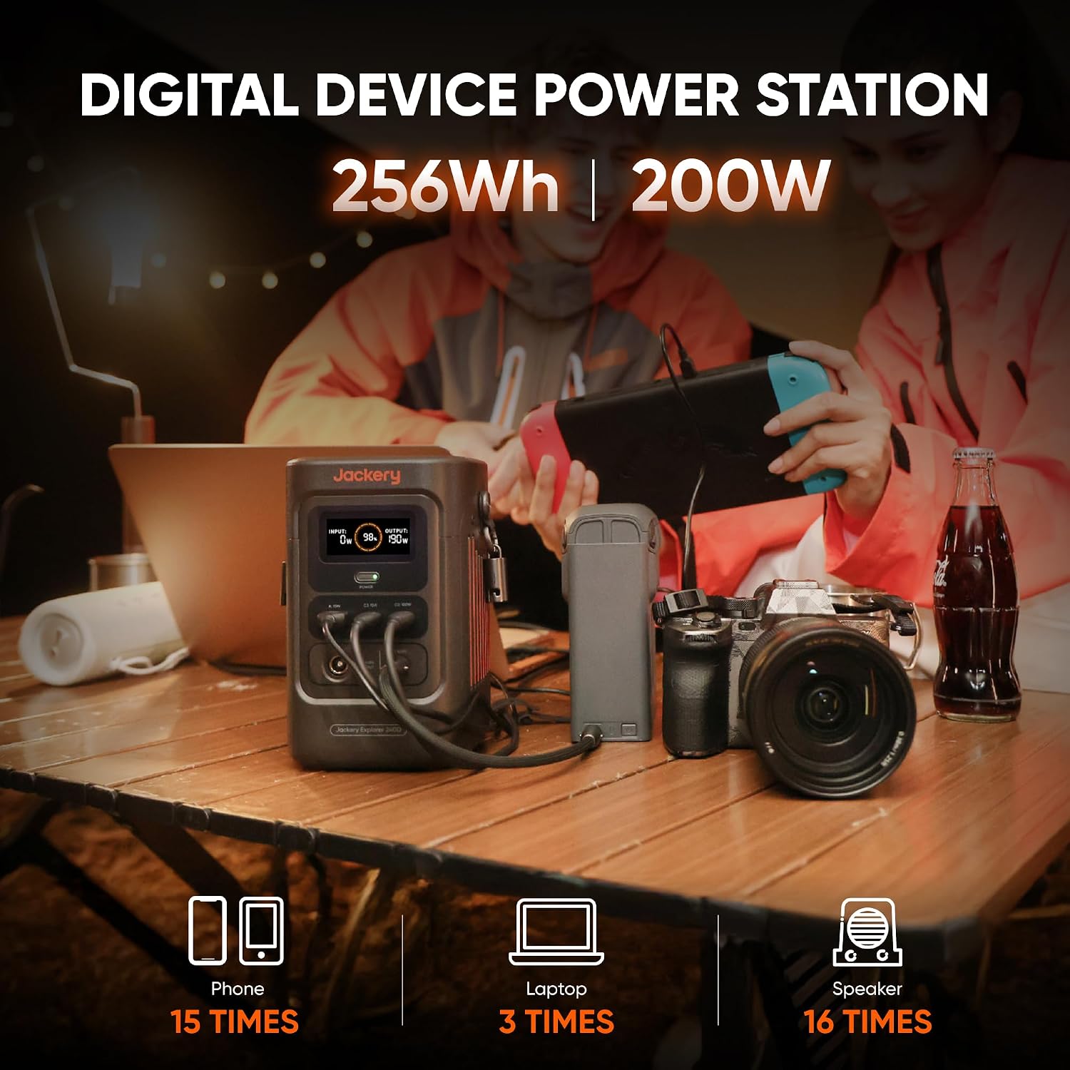 แบตเตอรี่สำรองไฟ Jackery รุ่น  - Power Outdoor Jackery บทวิจารณ์และราคา