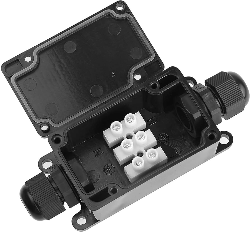 กล่องรวมสายไฟกันน้ำกลางแจ้ง 2  - Outdoor Power Cable Junction Box บทวิจารณ์และราคา