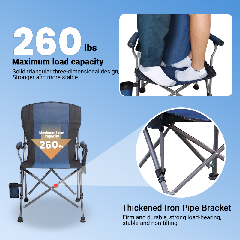 เก้าอี้พับสำหรับปิกนิกแบบมีพนั - Outdoor Power Recliner บทวิจารณ์และราคา